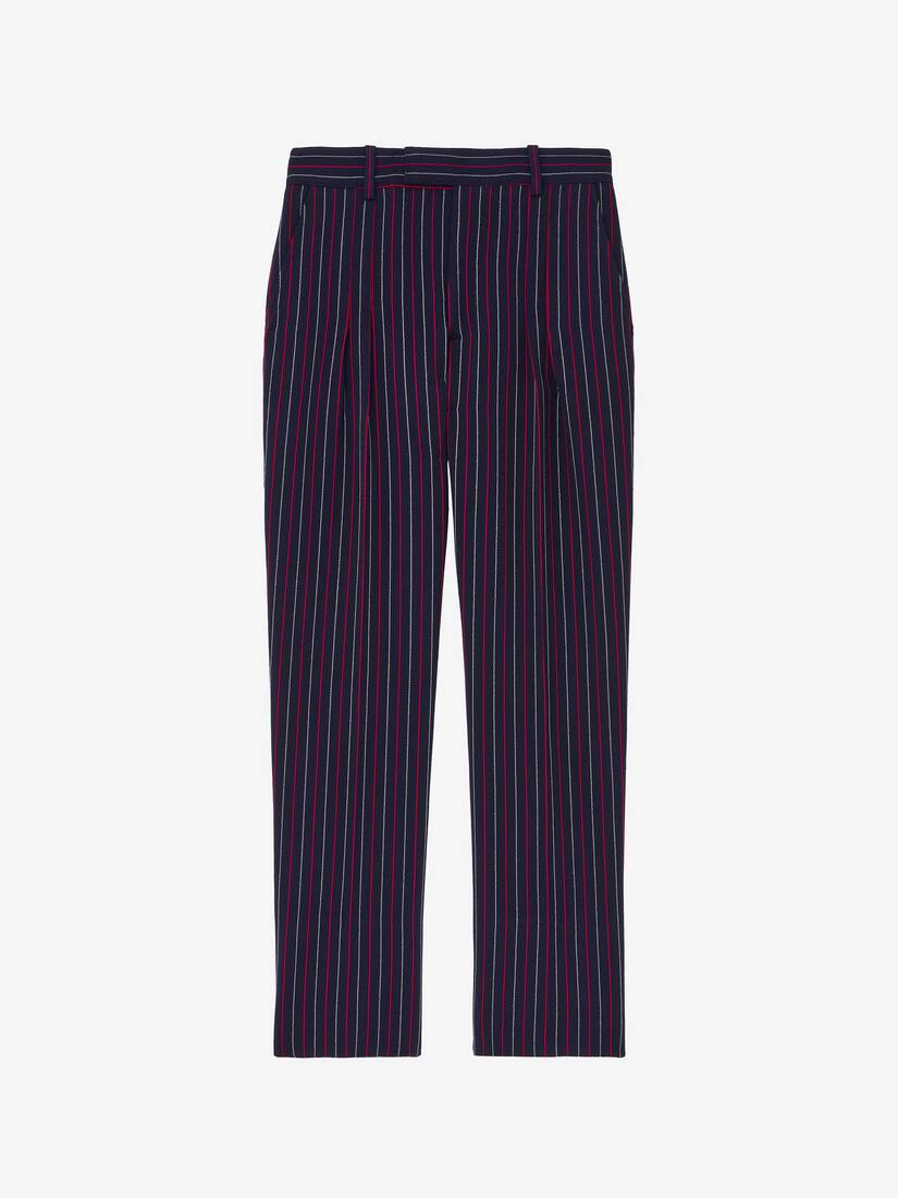 Boat Stripe Cigarette Trousers