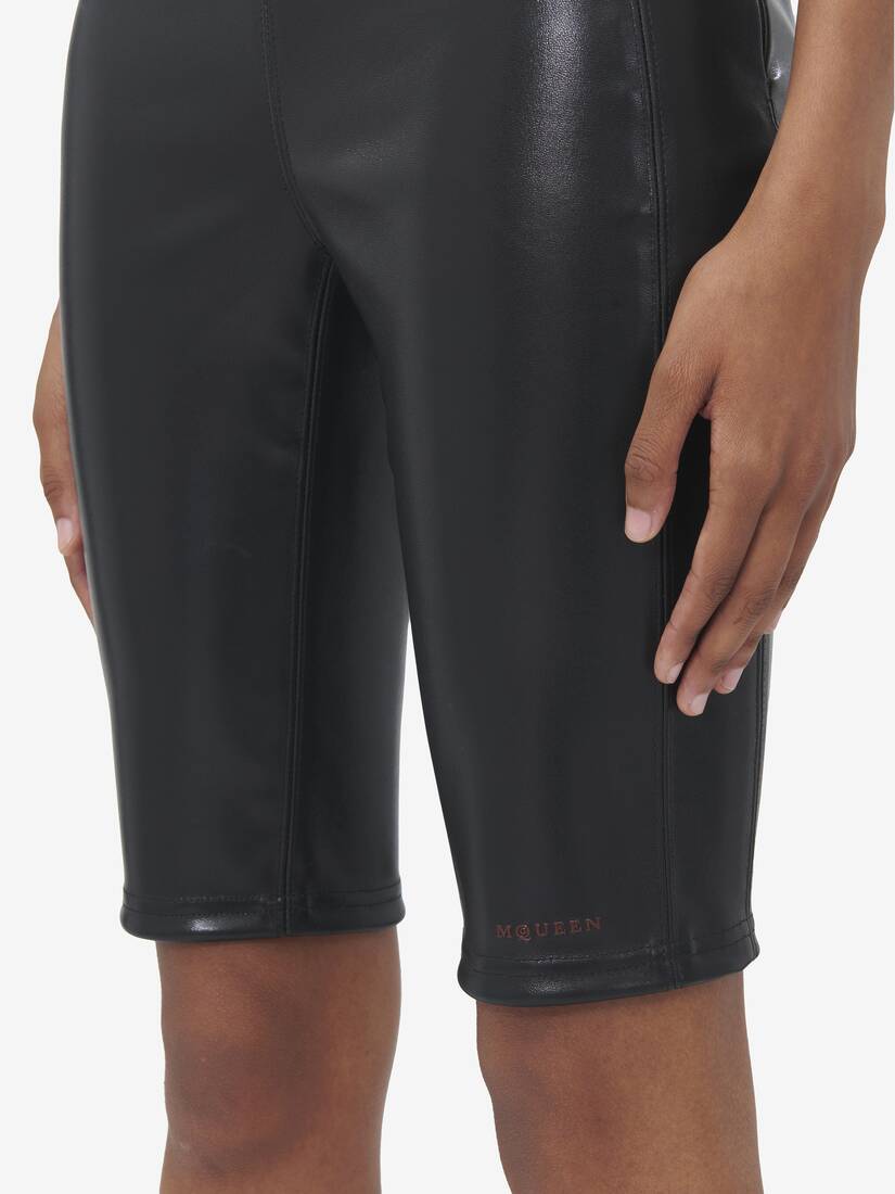 Leather Cycling Shorts