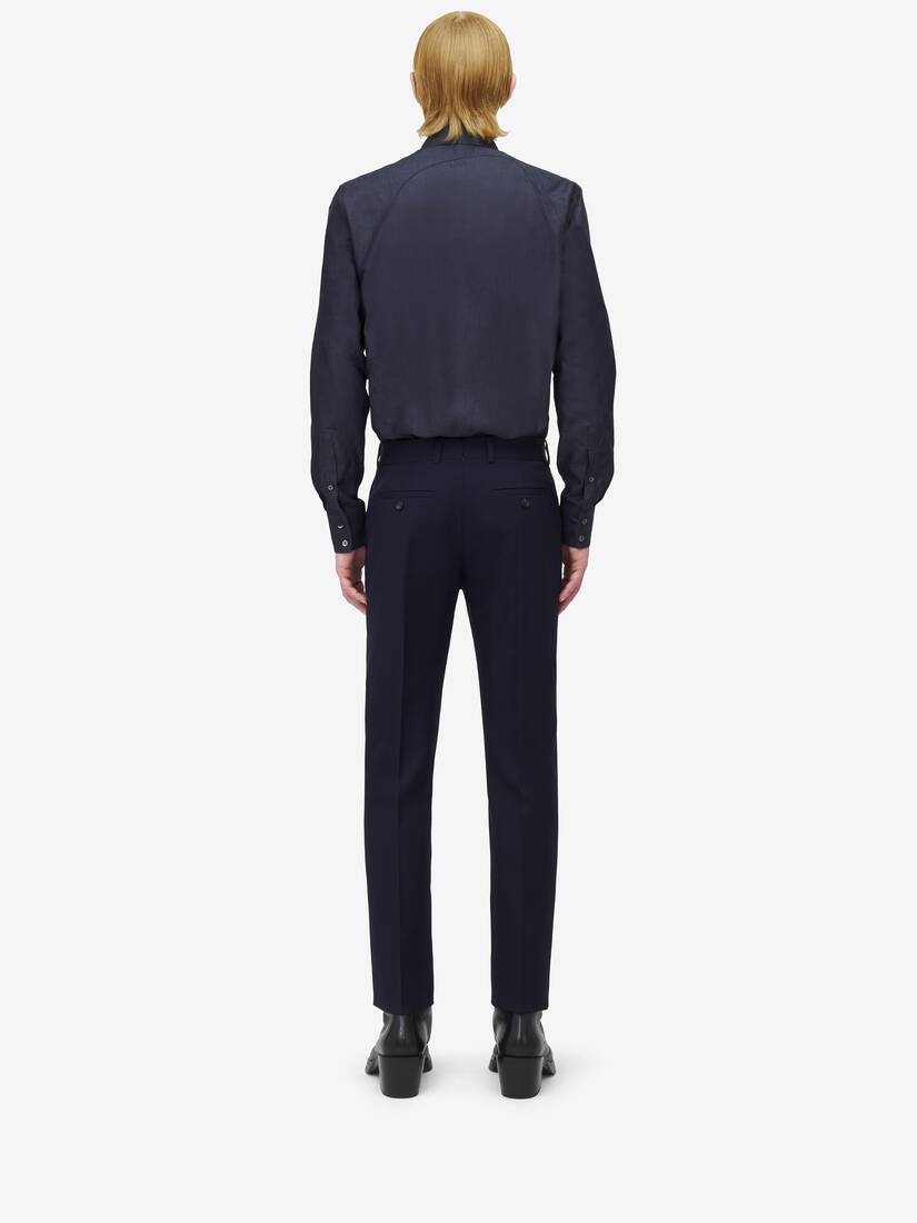 T-Bar背带牛仔衬衫 | Alexander McQueen - image 4