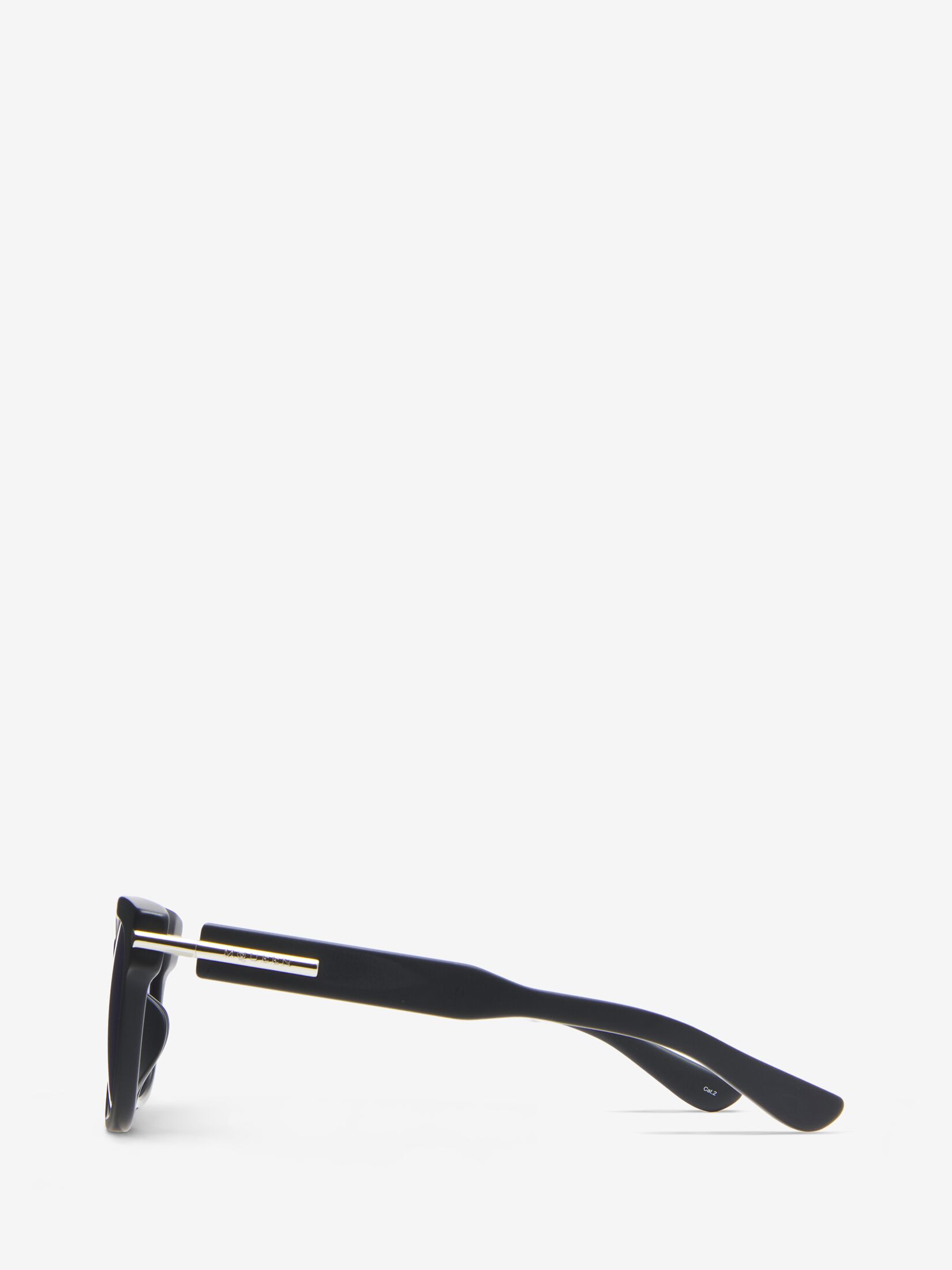 Alexander McQueen Black Acetate Sunglasses main image 0