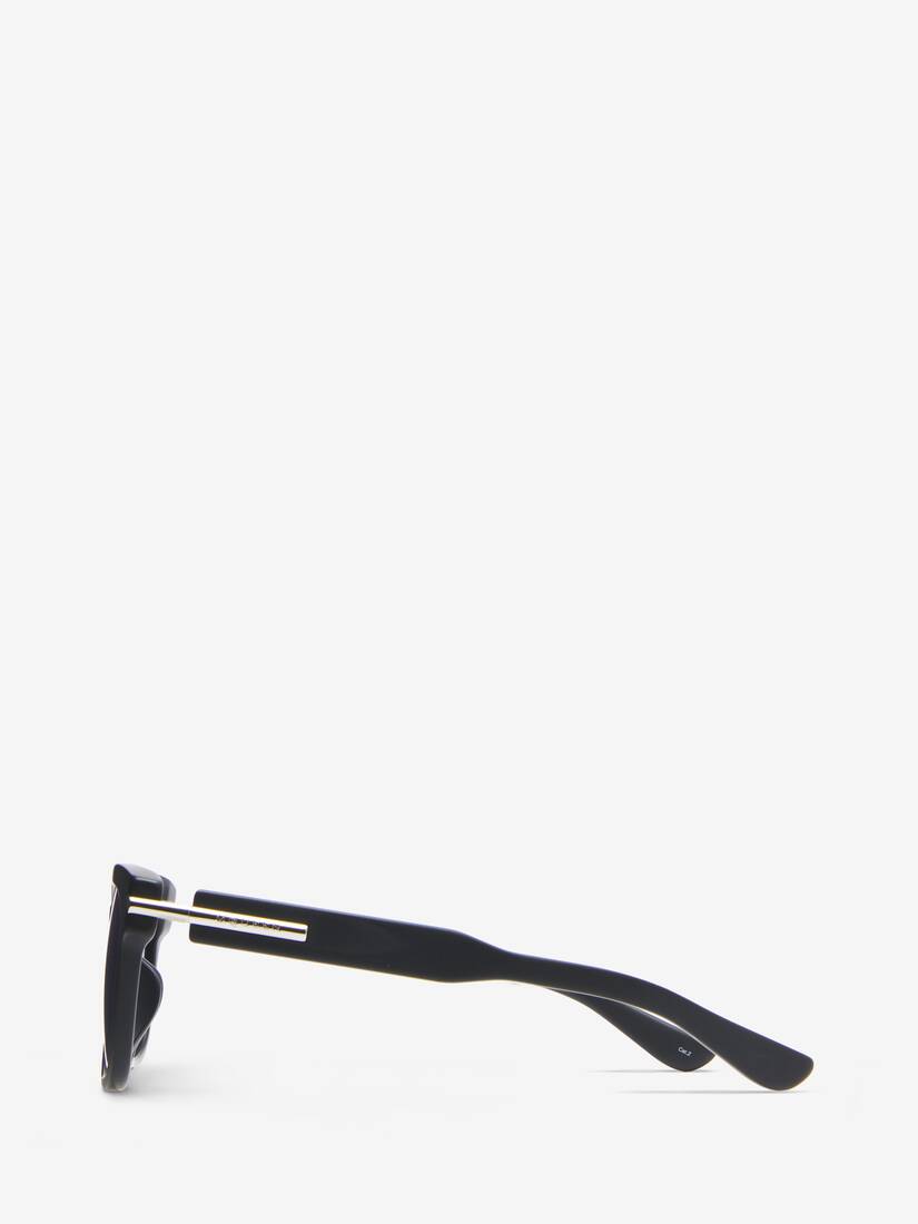 City T-Bar Rectangular Sunglasses