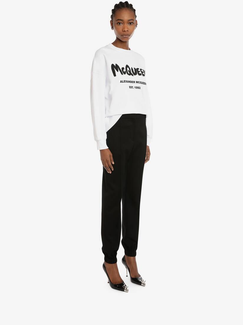 Sweat-Shirt McQueen Graffiti