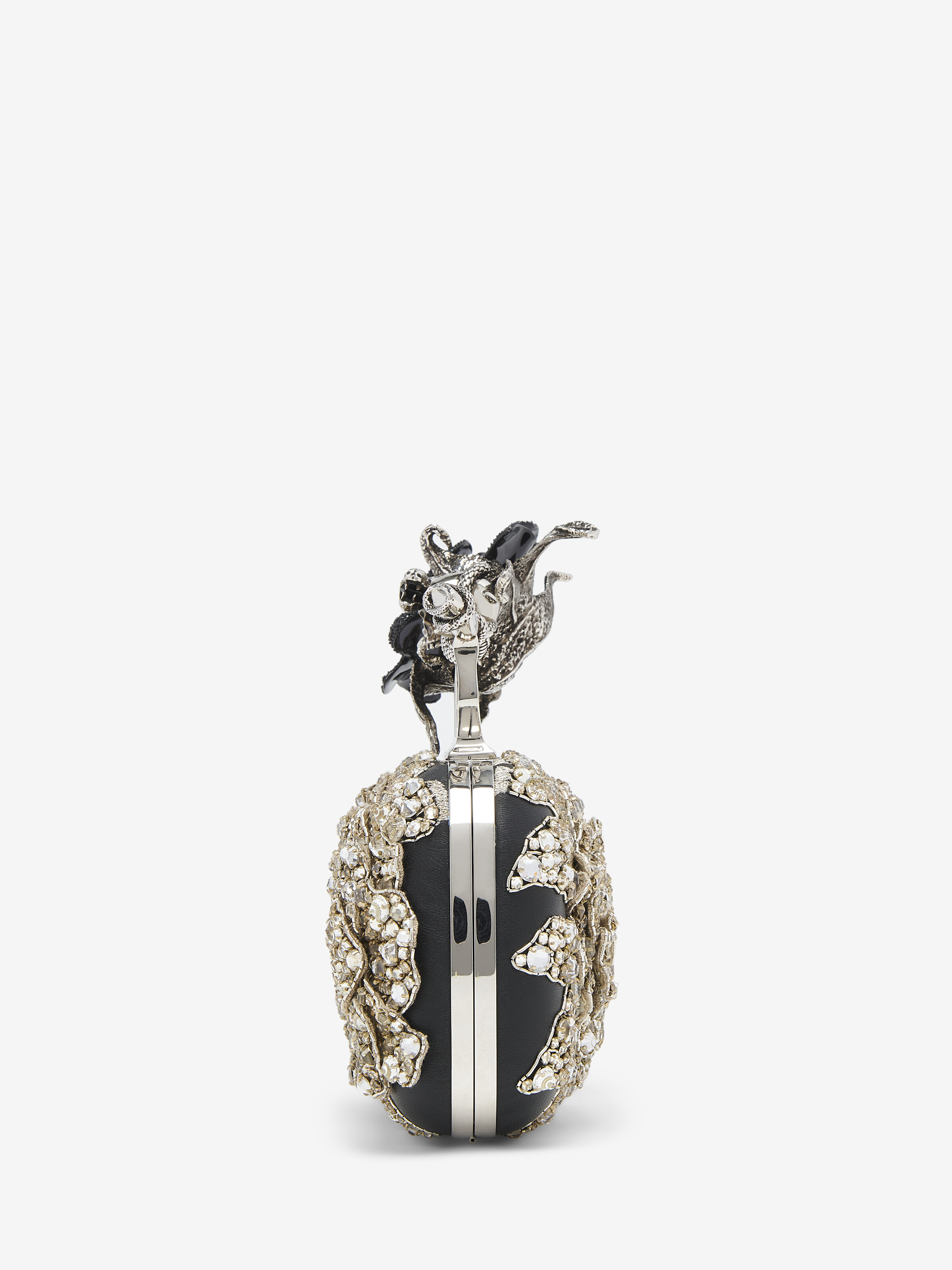 Rose & Snake Knuckle Clutch