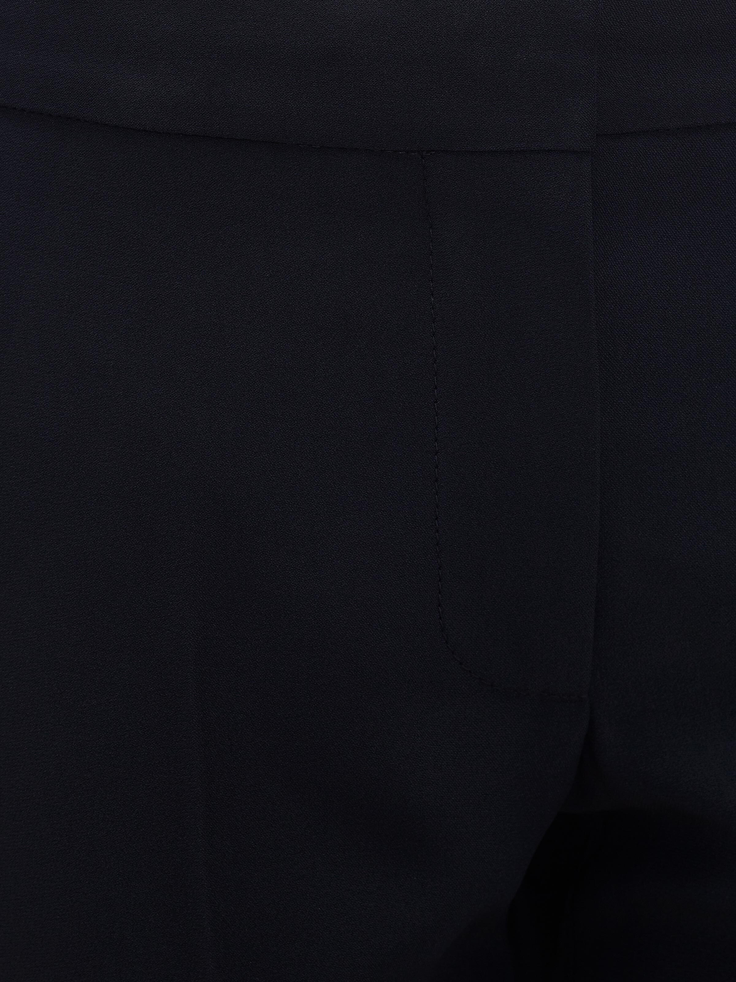Pantaloni a Sigaretta da Donna in Nero in 52% Viscosa, 48% Acetato | Alexander McQueen - image 5
