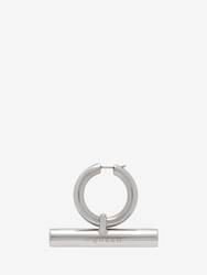 T-Bar Hoop Earrings