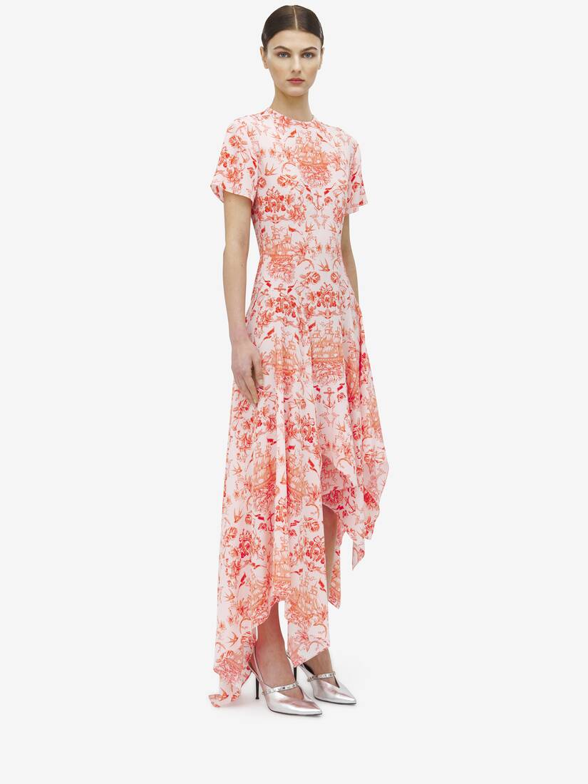 Sailor Tattoo Asymmetric Dress