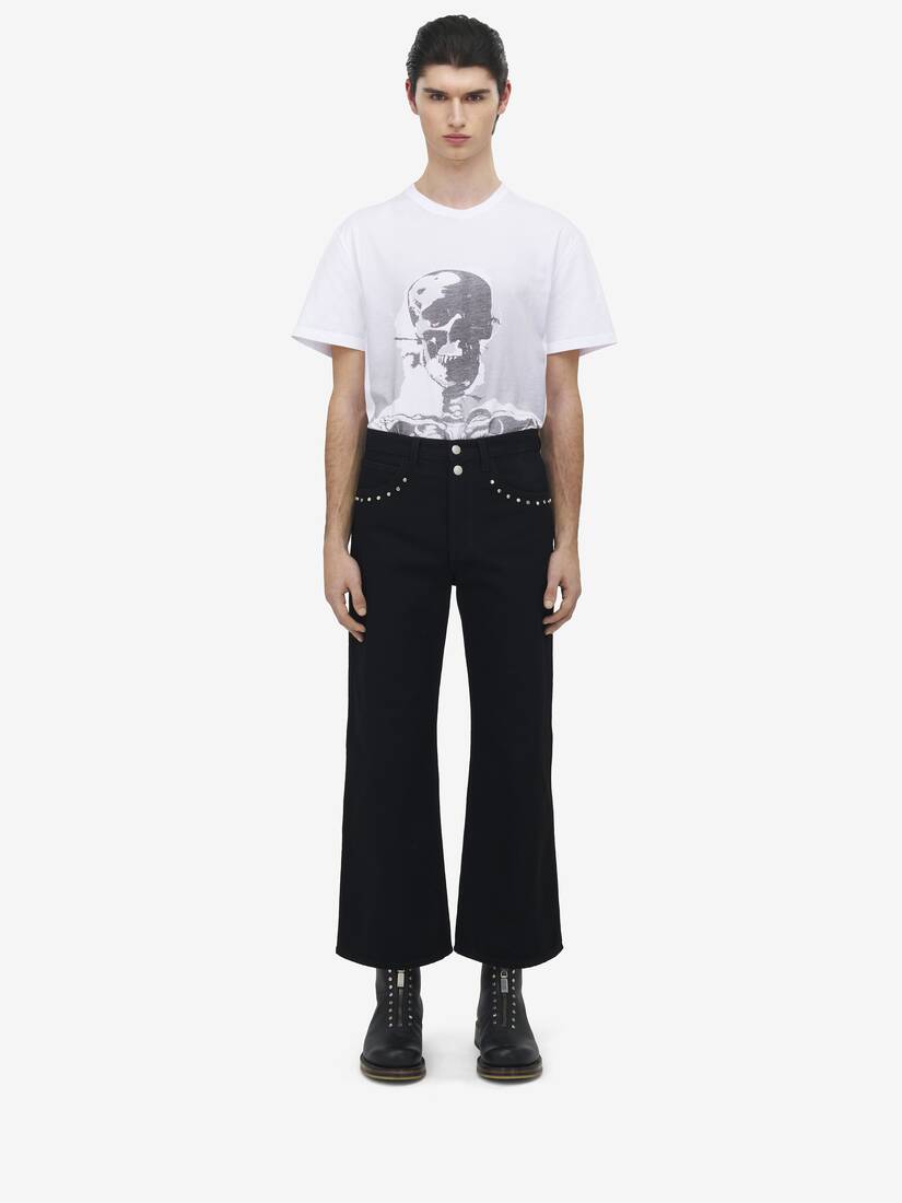 Cropped Denim Jeans