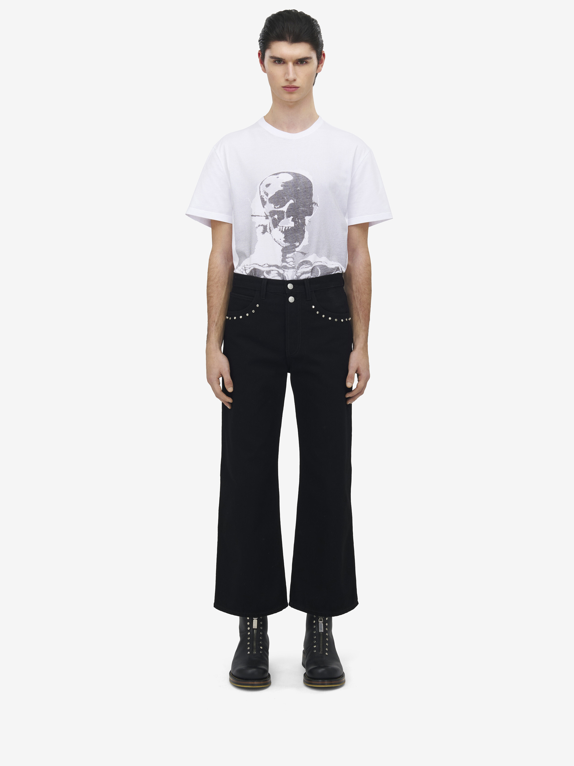 Cropped Denim Jeans