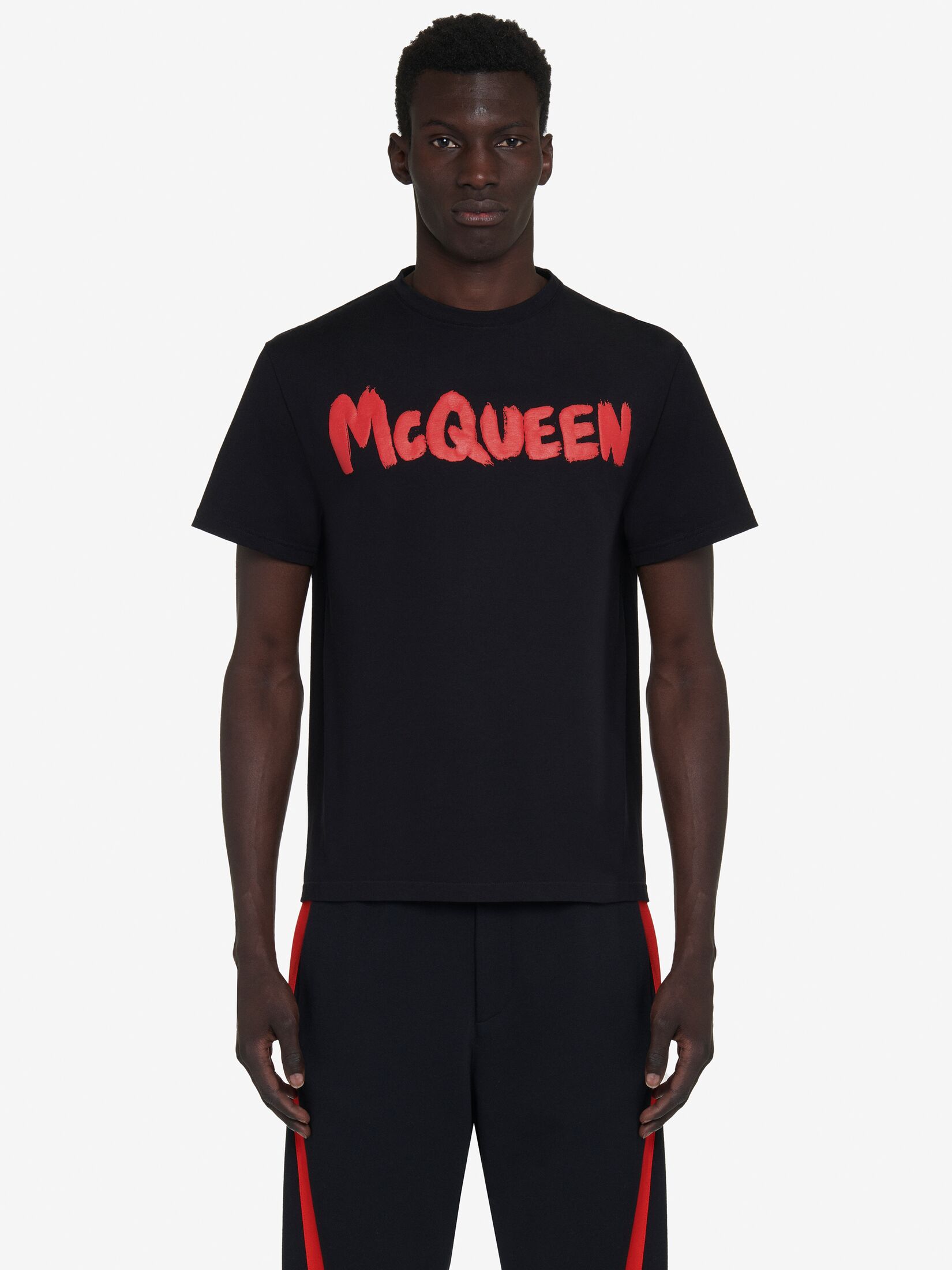 McQueen 그래피티 티셔츠
