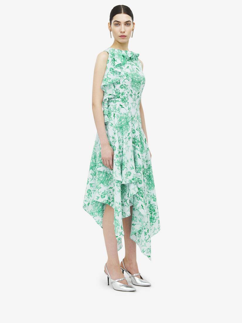 Sailor Tattoo Asymmetric Dress