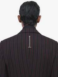 Shadow Stripe Single-breasted Jacket