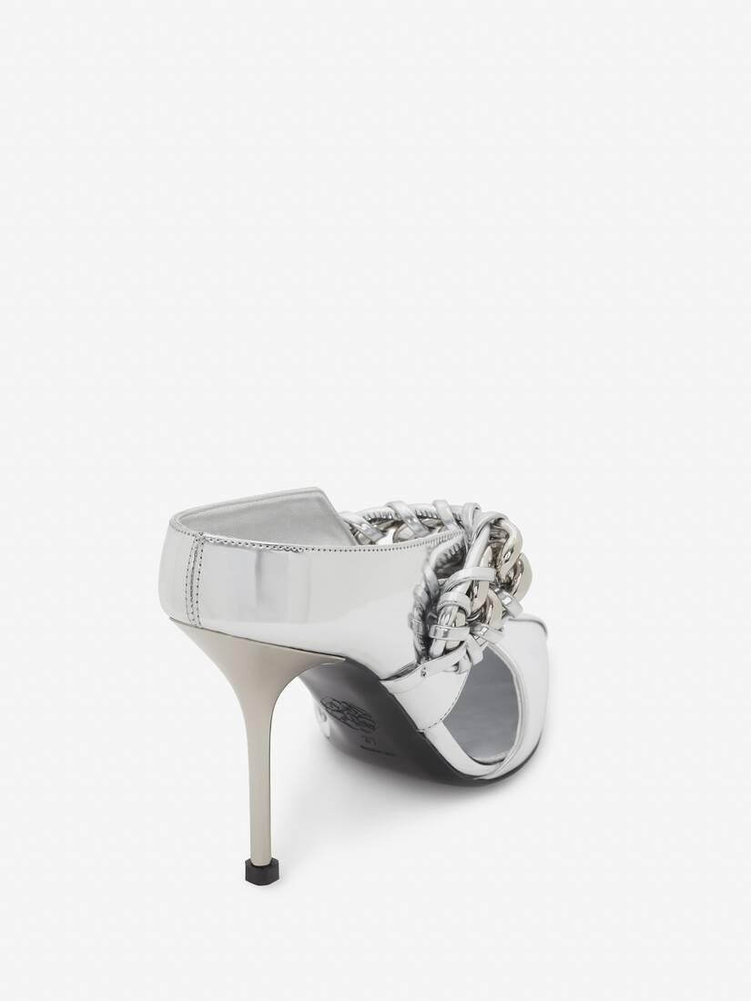 Punk-Pantolette Mit Kette