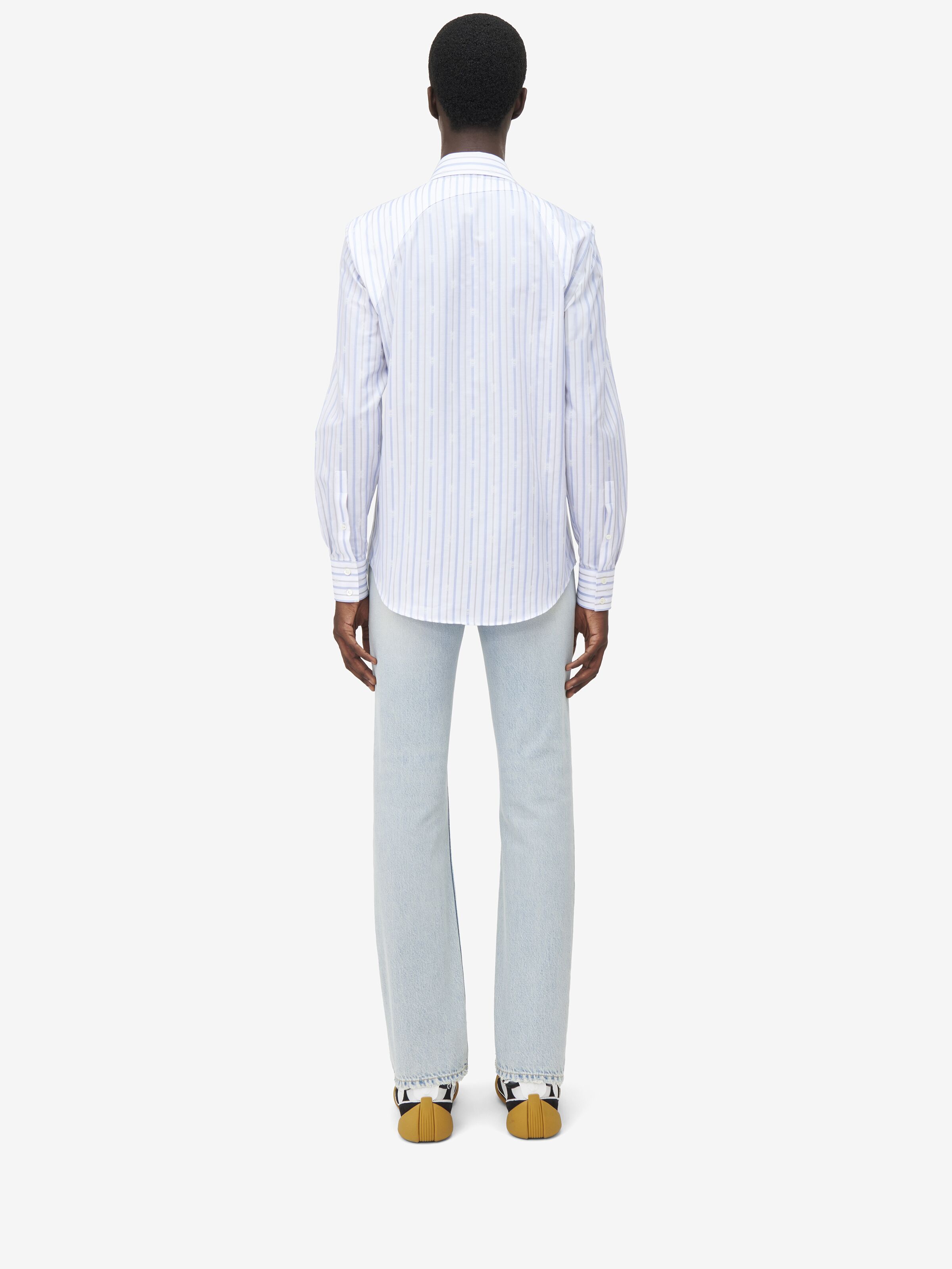 Skull Stripe Harness Shirt