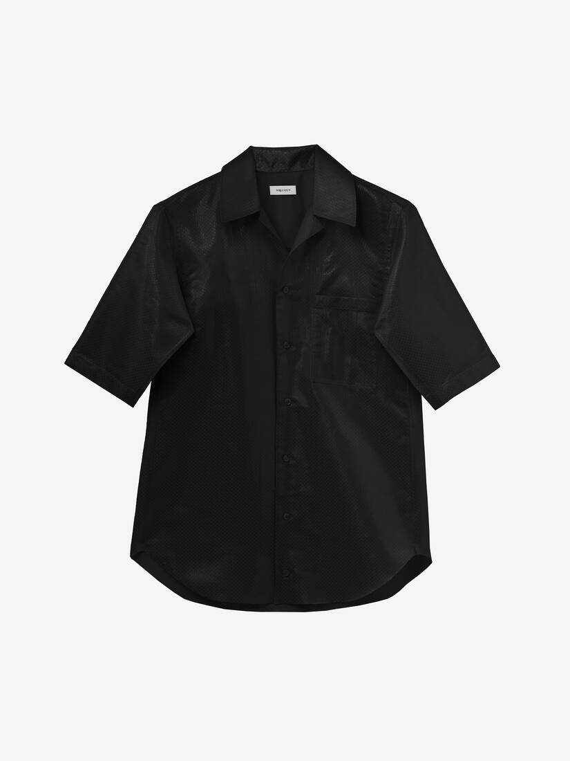 Silk Nylon Tarpaulin Shirt​