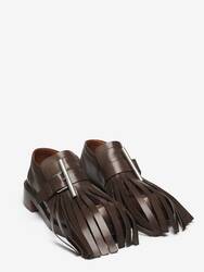 T-Bar Fringe Loafer