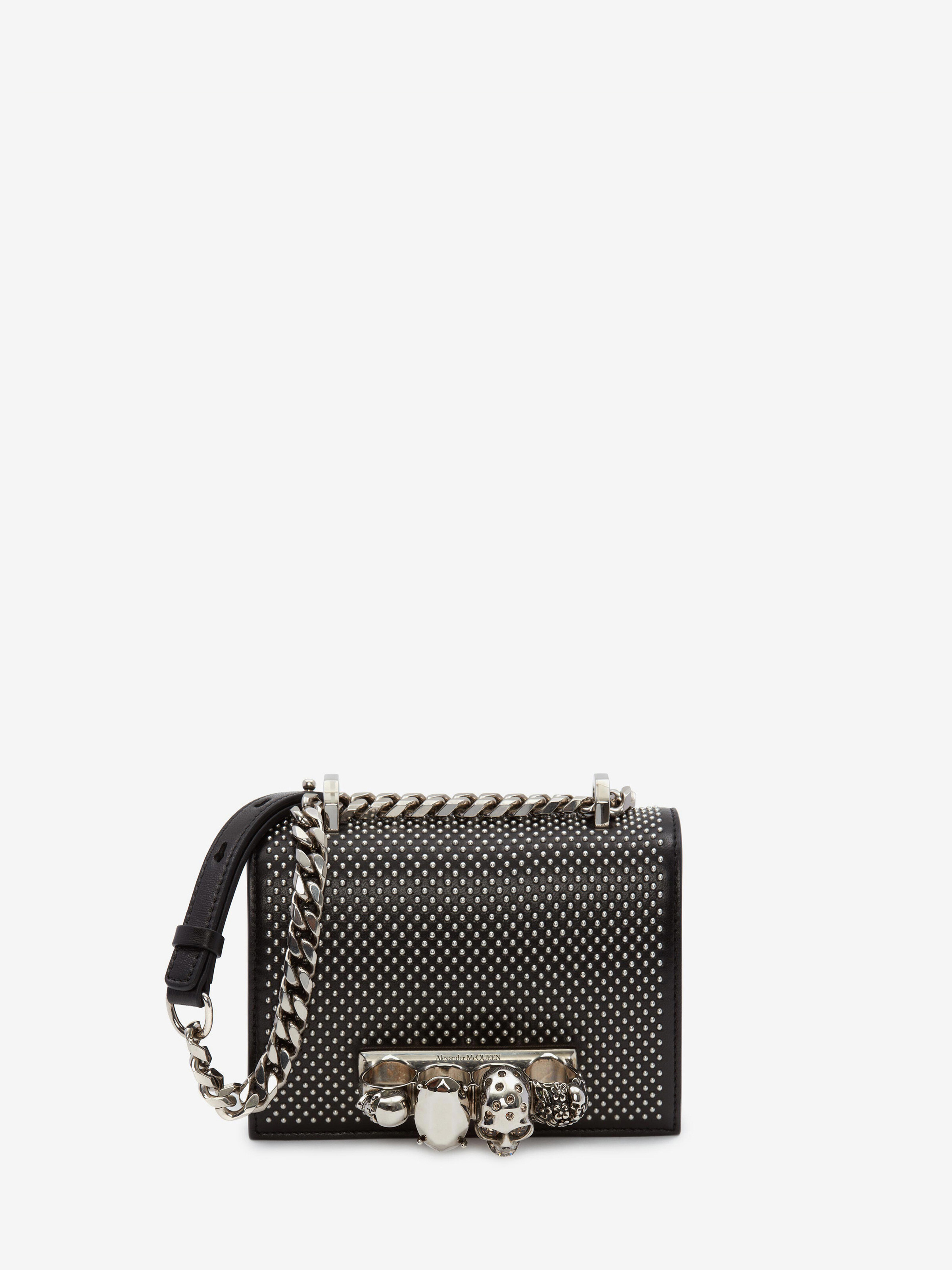 alexander mcqueen jewelled satchel