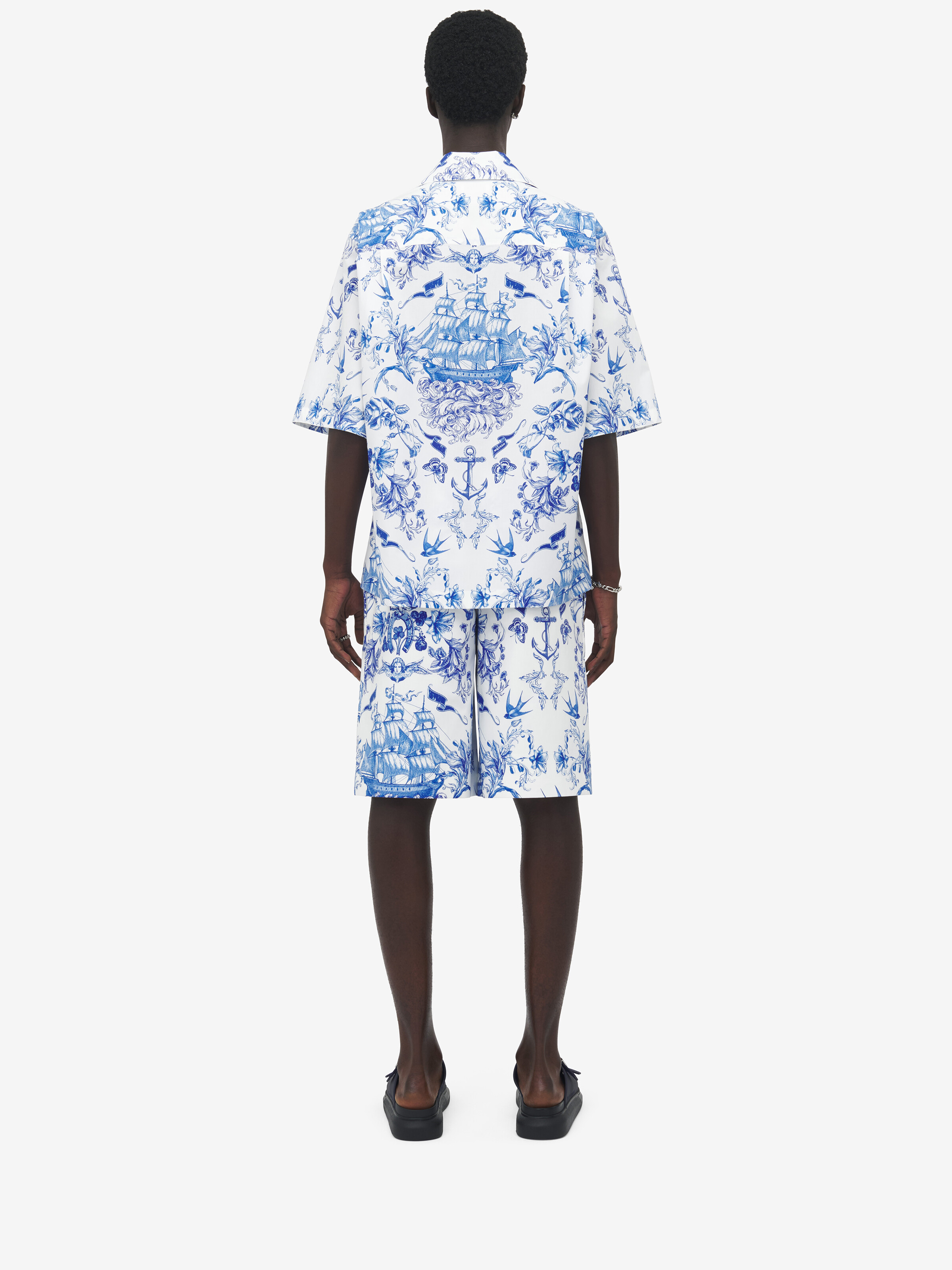 Sailor Tattoo Hawaiian Shirt