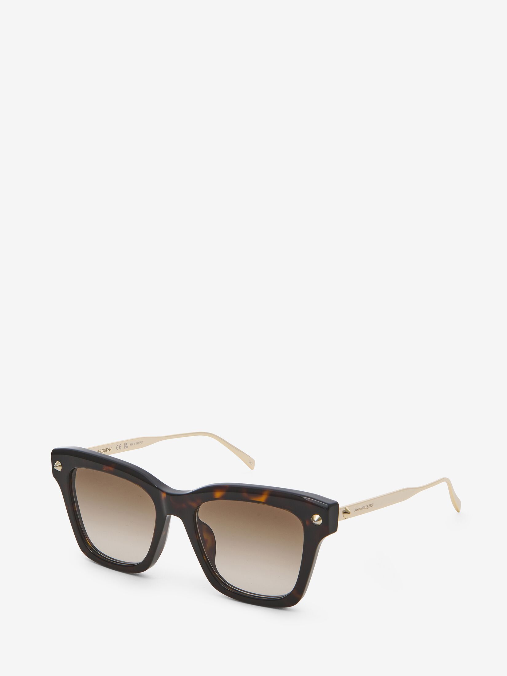 Spike Studs Soft Square Sunglasses