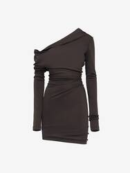 Asymmetric Mini Dress