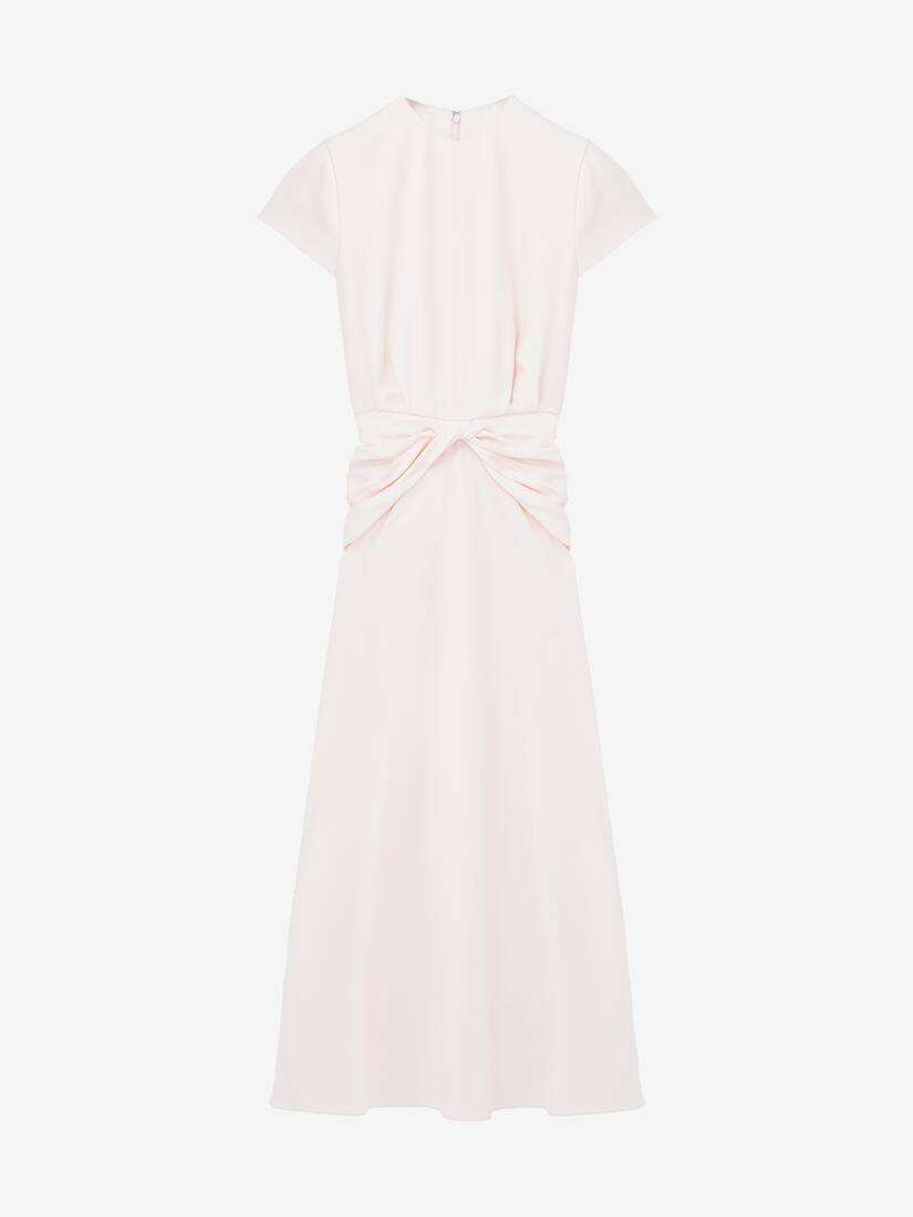 Knot Waist Midi Dress