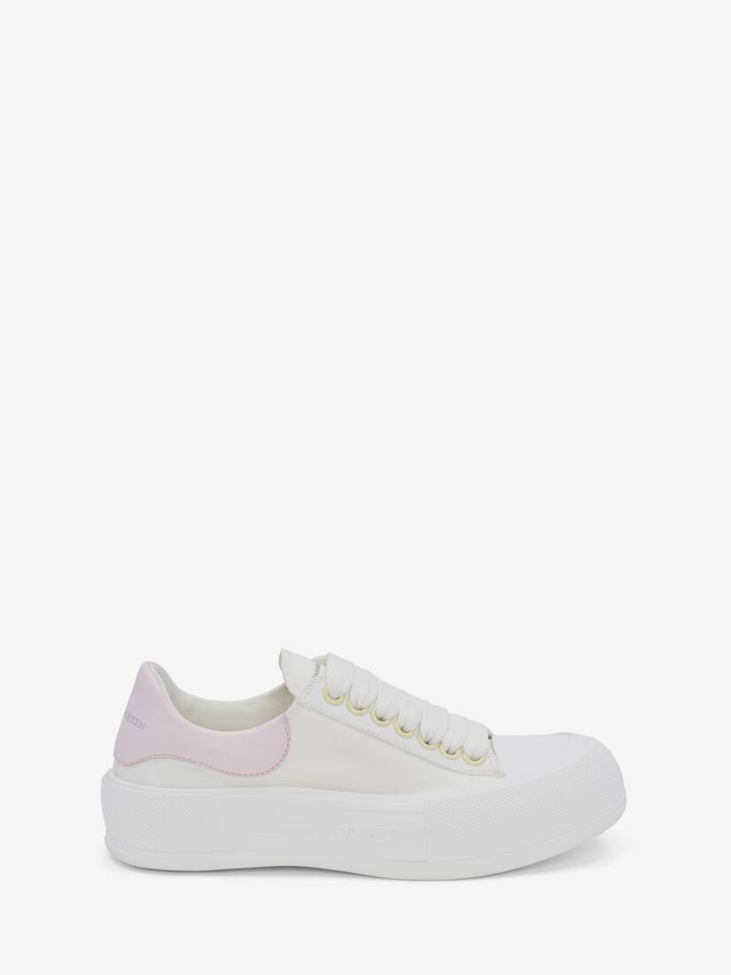 Deck Plimsoll in White | Alexander McQueen US
