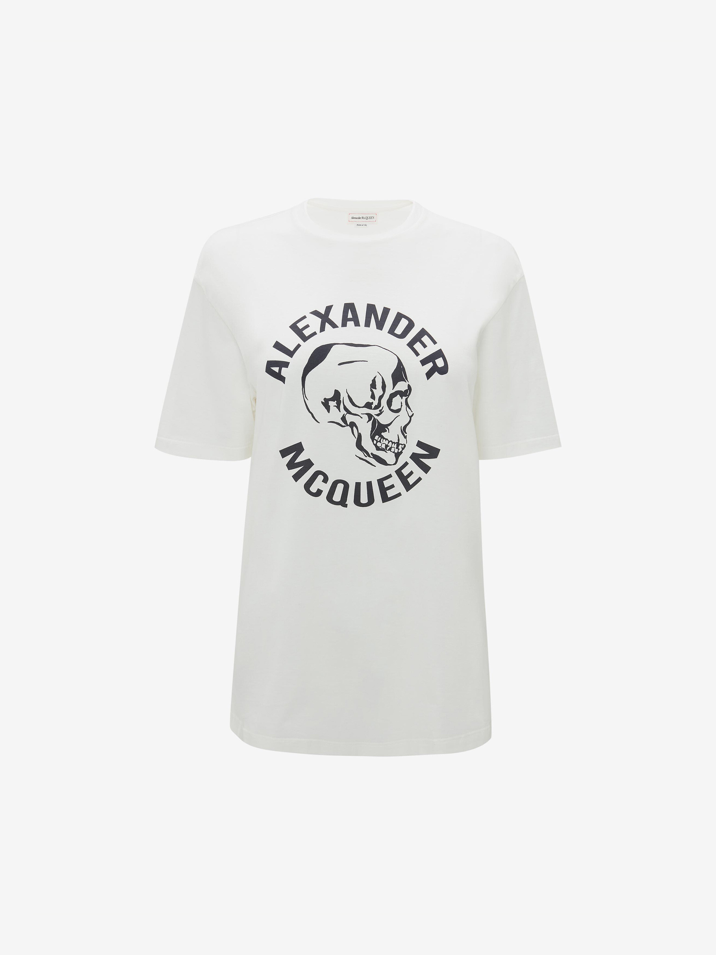 T-shirts Alexander Mcqueen - Skull In Bloom T-shirt - 626674QPZ590900