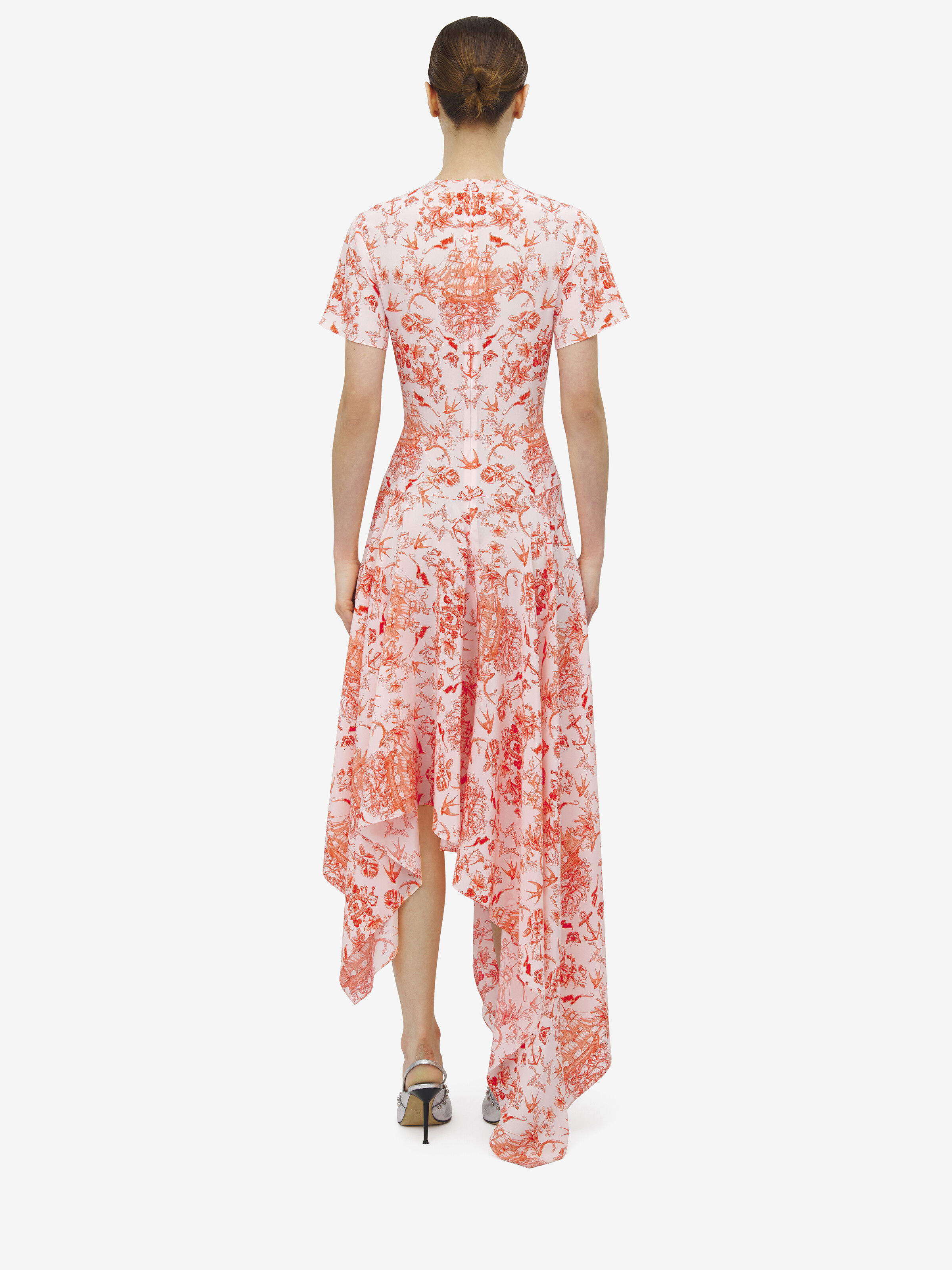 Sailor Tattoo Asymmetric Dress