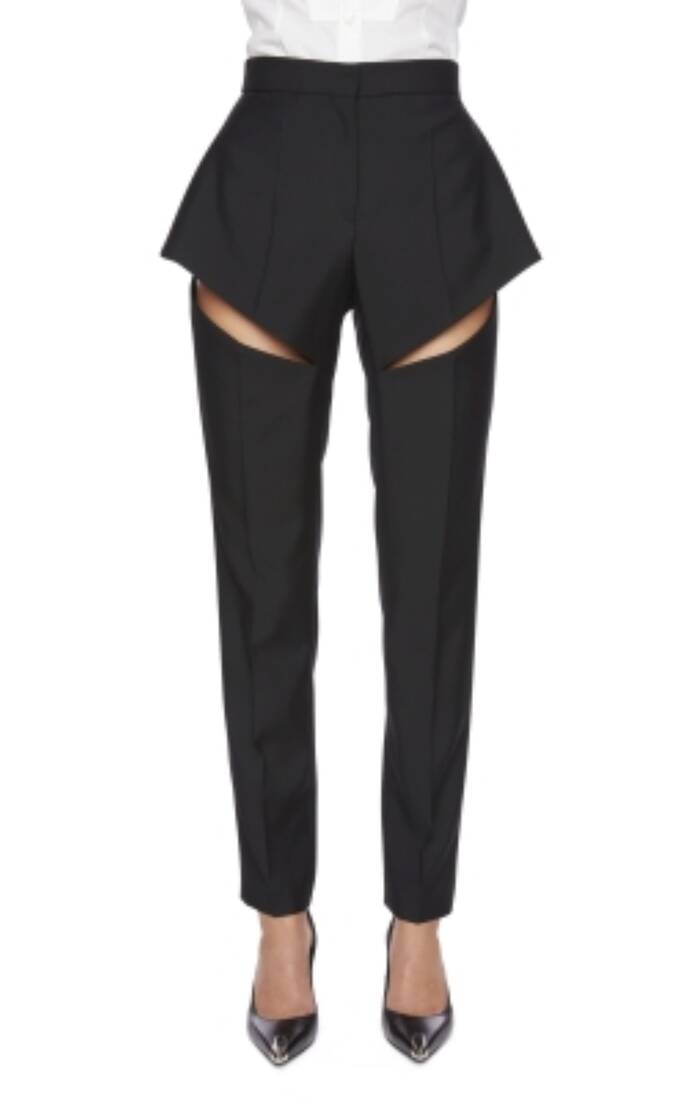 Cut-Out Trousers