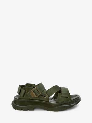 Tread Sandal in Khaki | Alexander McQueen US