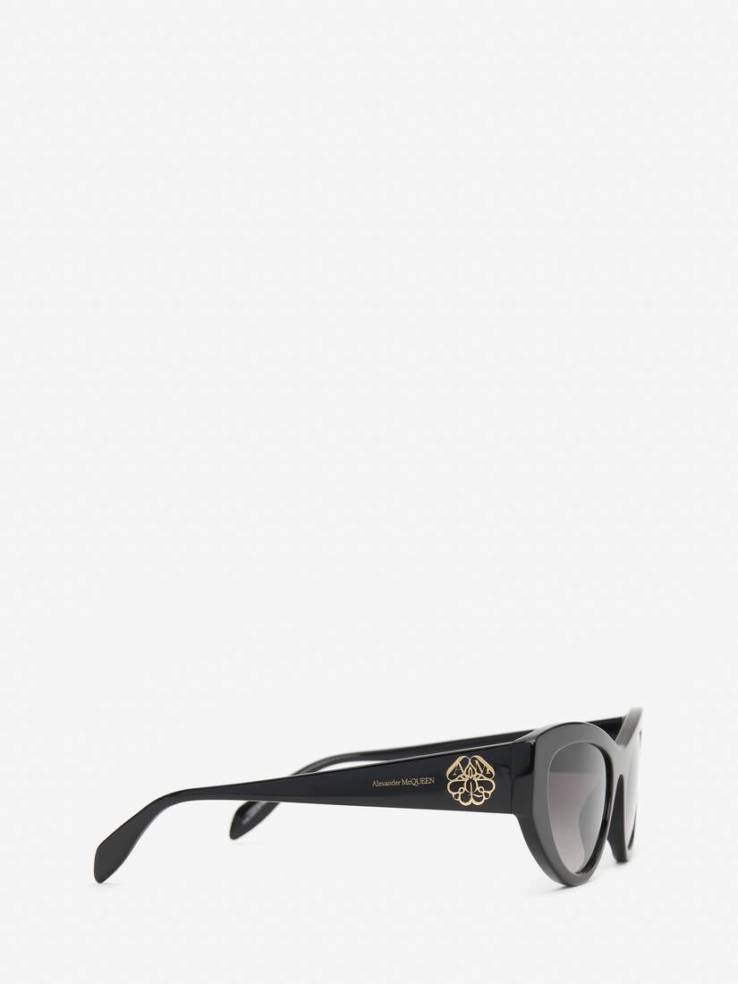 Katzenaugen-Sonnenbrille Mit Seal-Logo