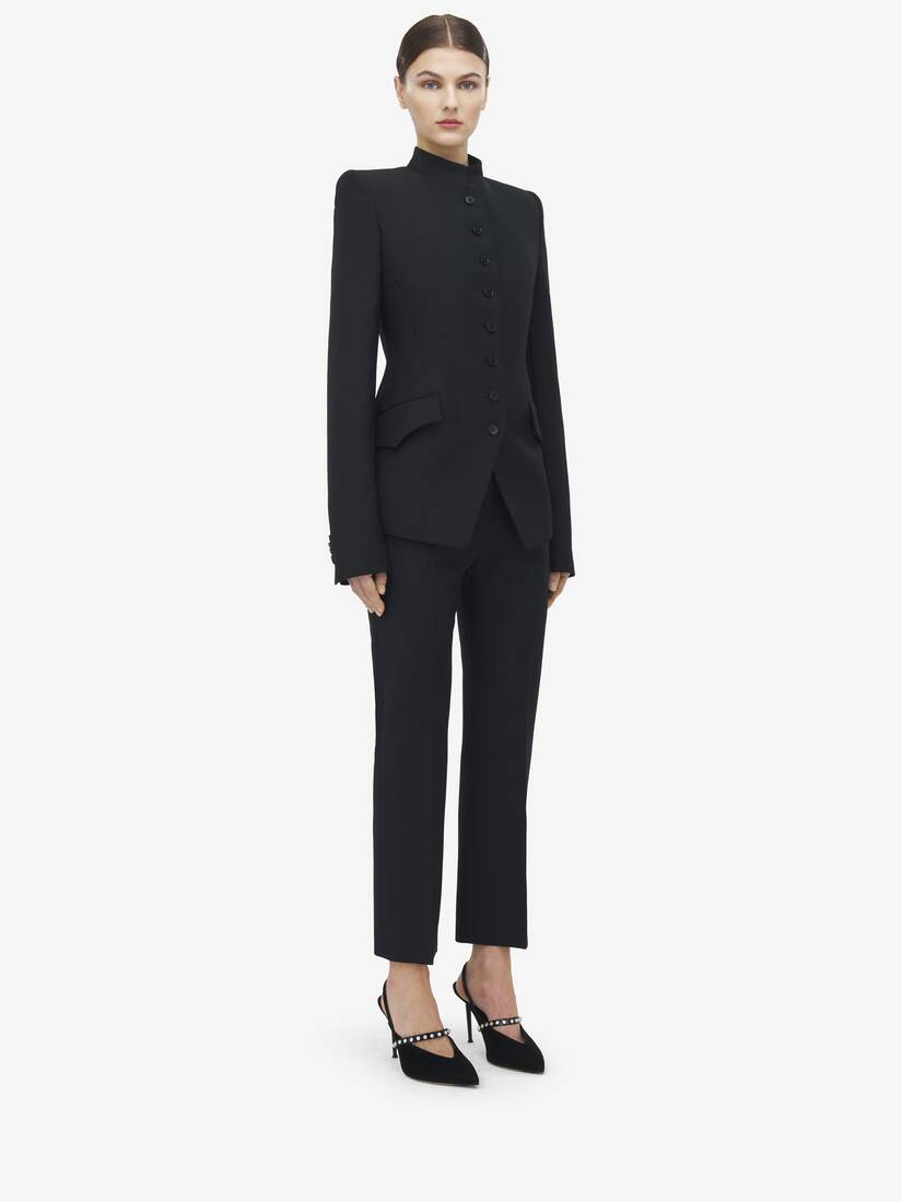 Single-breasted Buttoned Jacket