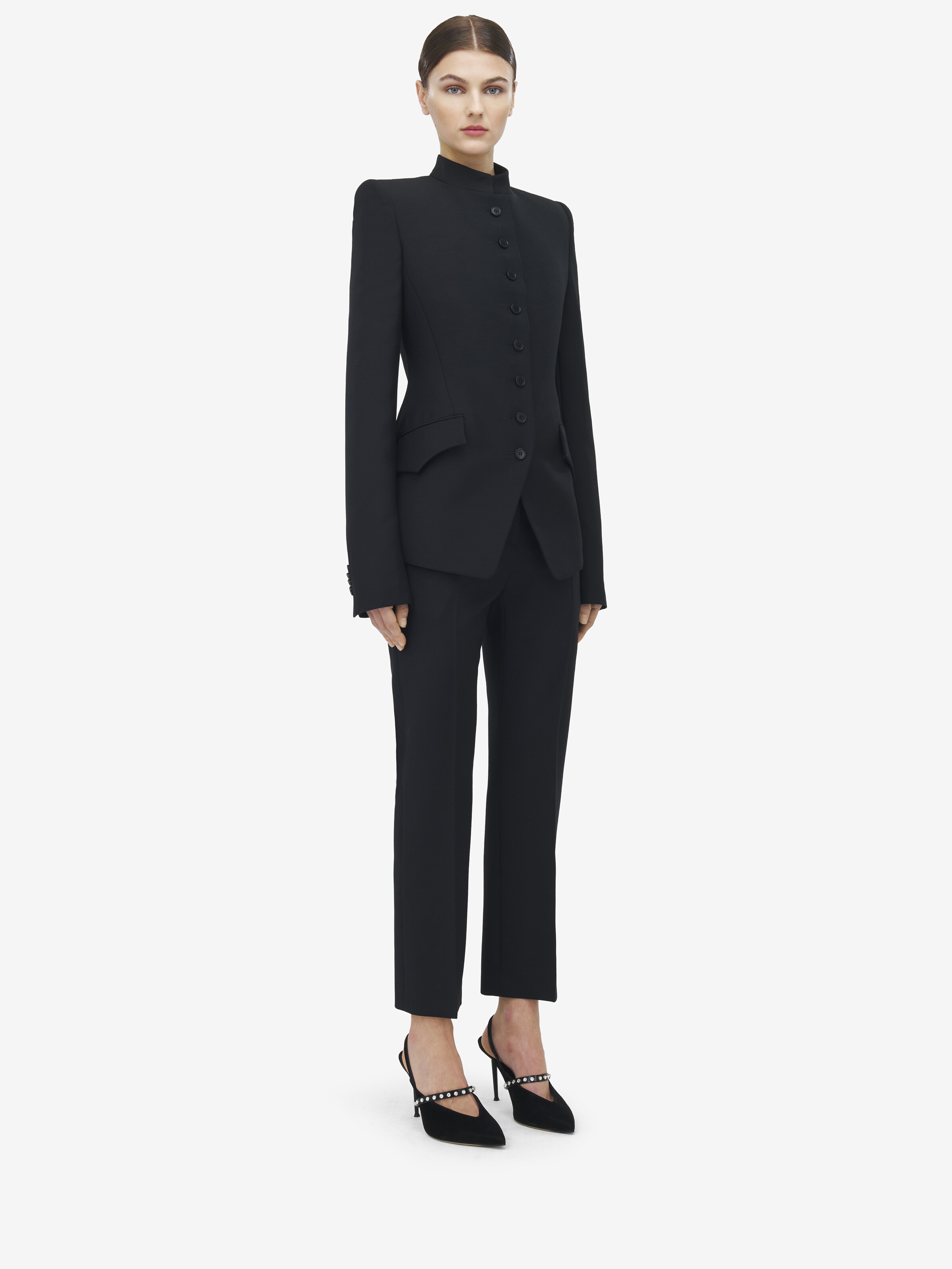 Single-breasted Buttoned Jacket