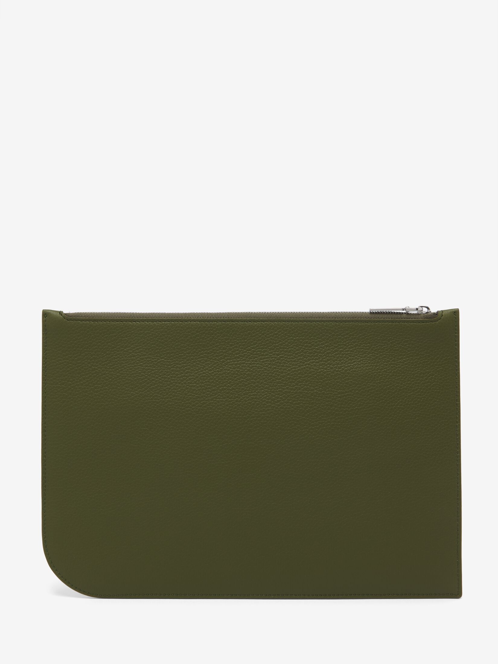 McQueen Large Sling Zip Pouch Military Green For Men Alexander McQueen mcqueen-large-sling-zip-pouch-military-green-for-men-alexander-mcqueen