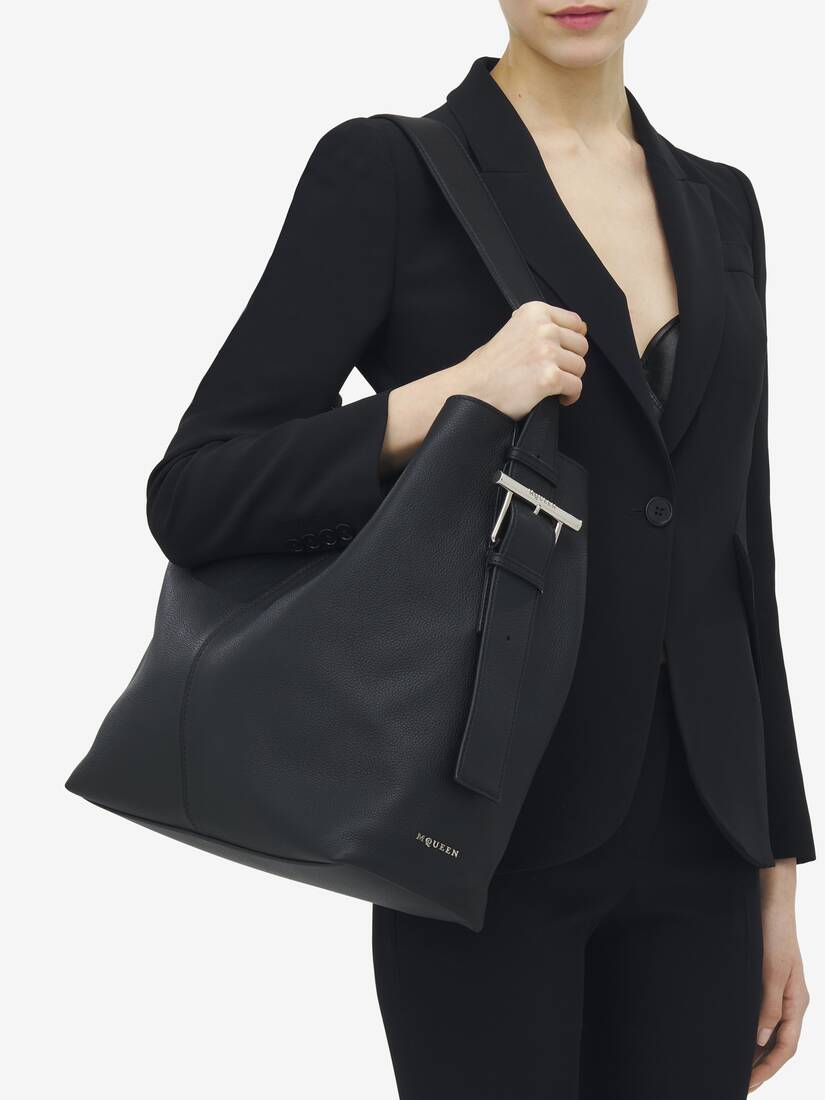 McQueen T-Bar Sling Shoulder Bag
