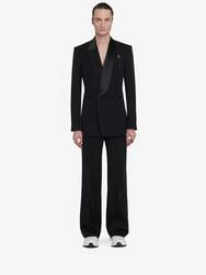 Half Shawl Collar Tuxedo Jacket