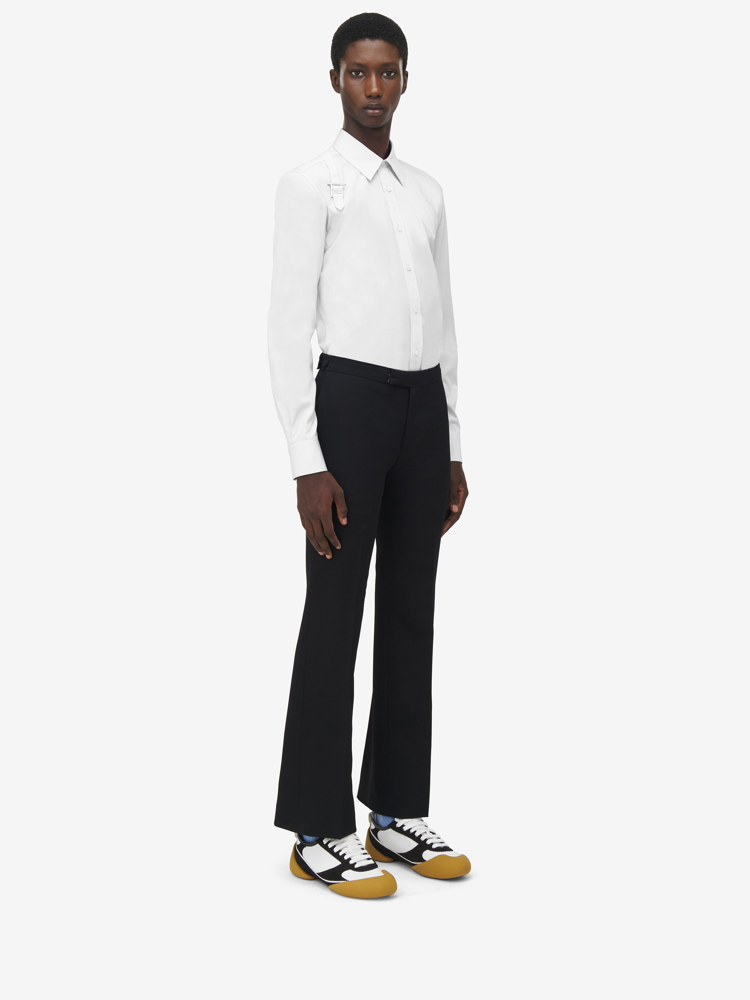 Alexander Mcqueen Harness Shirt In White