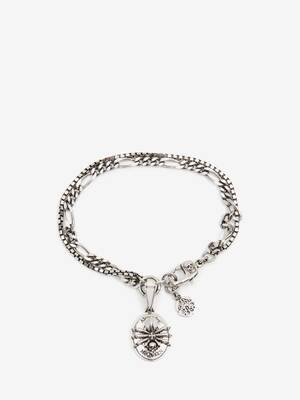 Spider Skull chain bracelet