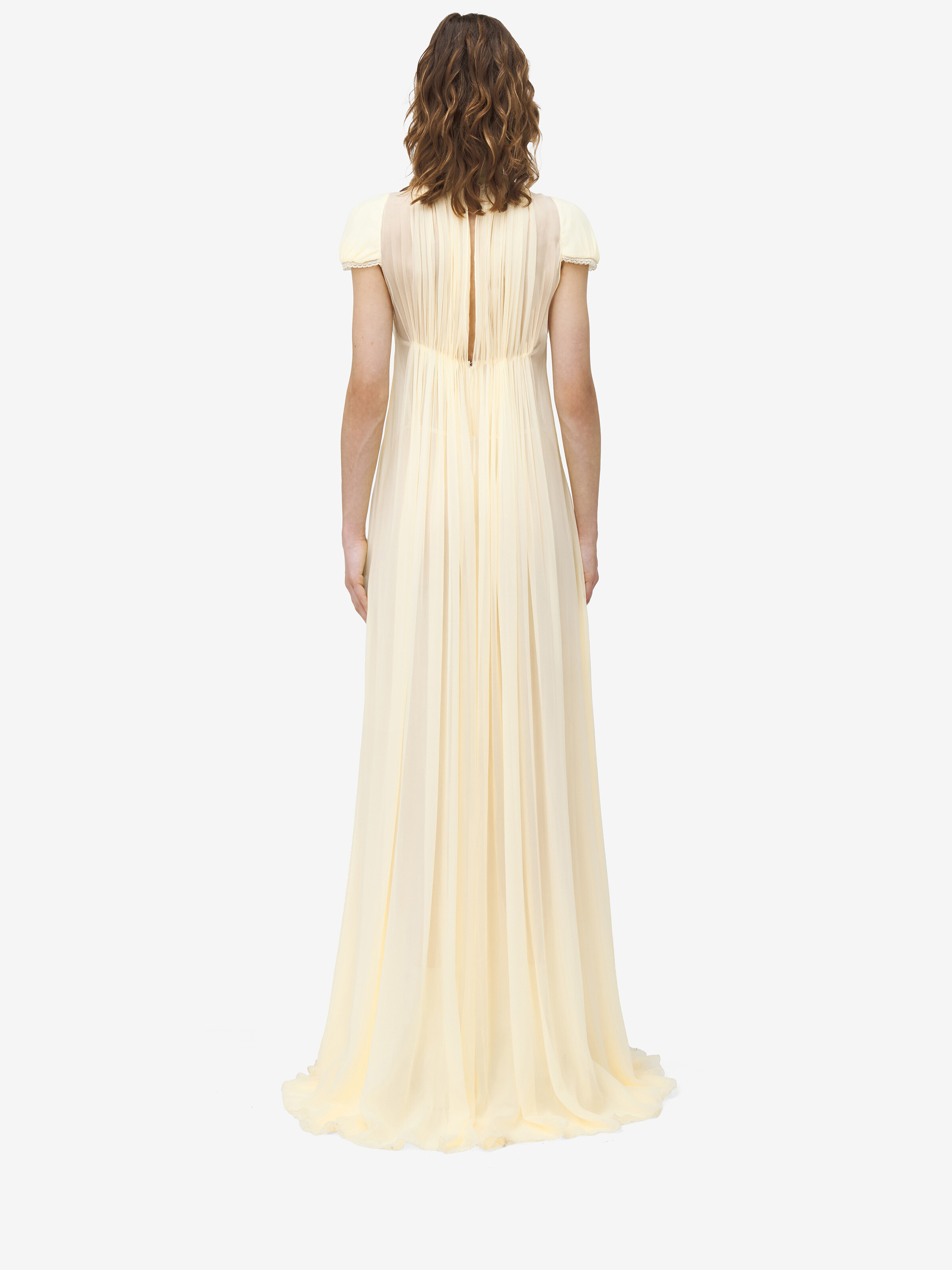 Chiffon Pleated Dress