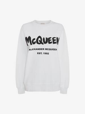 Sweat-shirt McQueen Graffiti