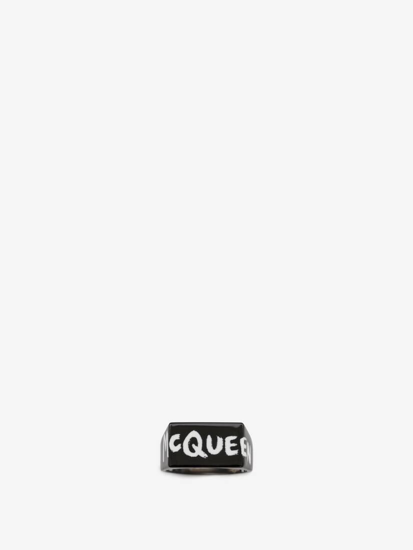 McQueen Graffiti Ring