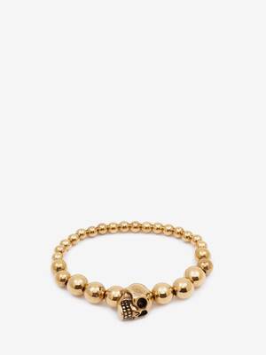 Bracelet skull à perles