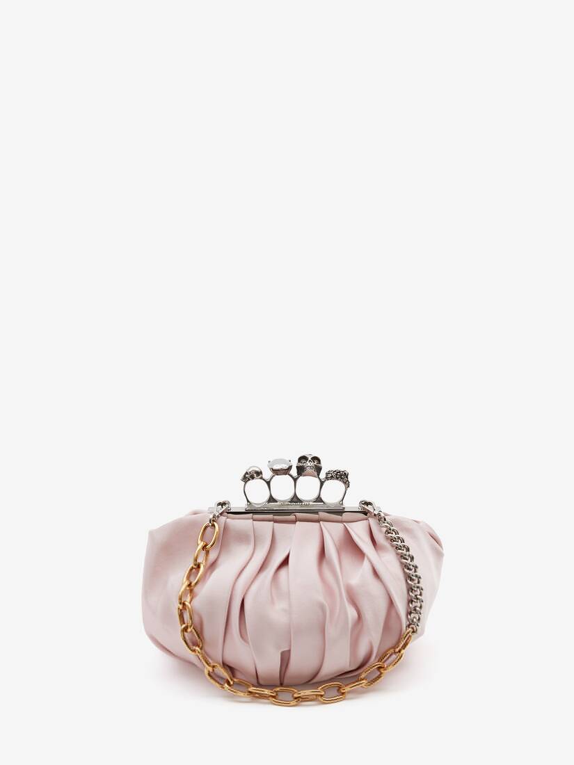 alexander mcqueen four ring clutch