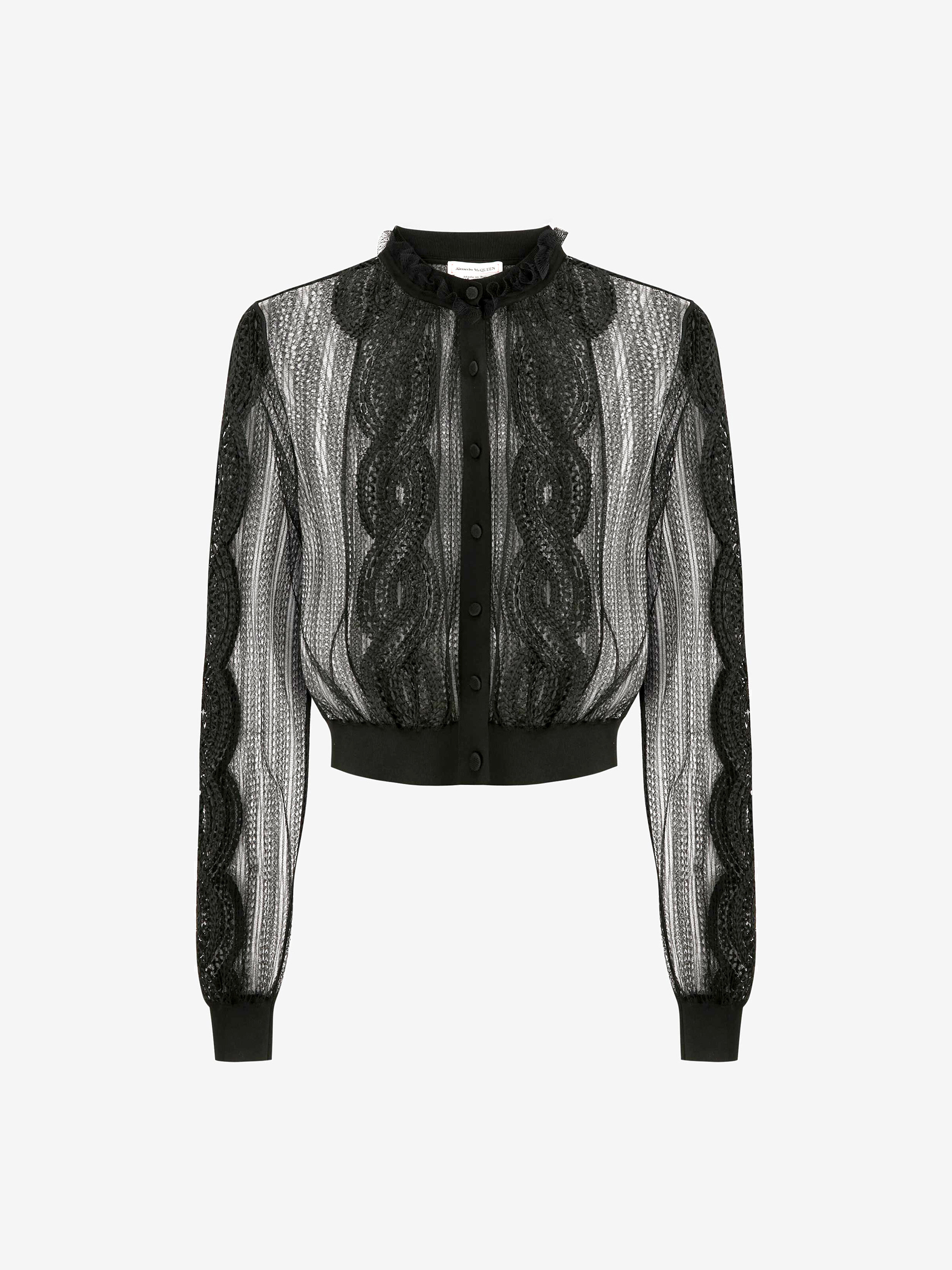 Alexander McQueen カーティガン 25627940_55669179_600.jpg