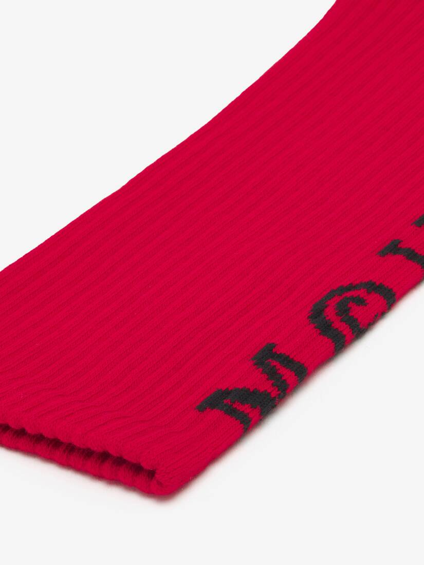 Chaussettes avec logo McQueen