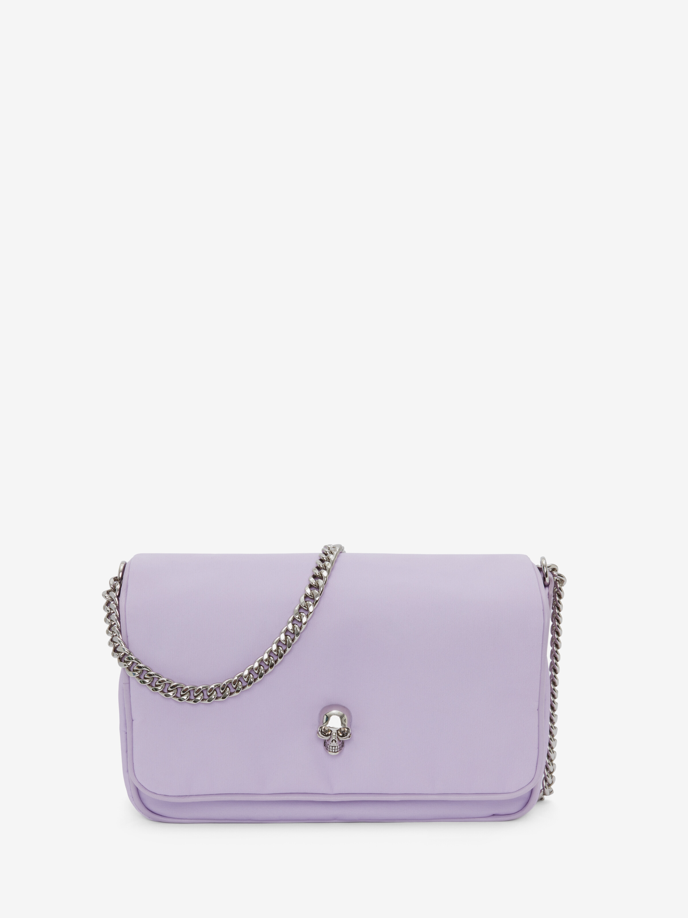 Alexander Mcqueen Small Skull Bag In Lilac
