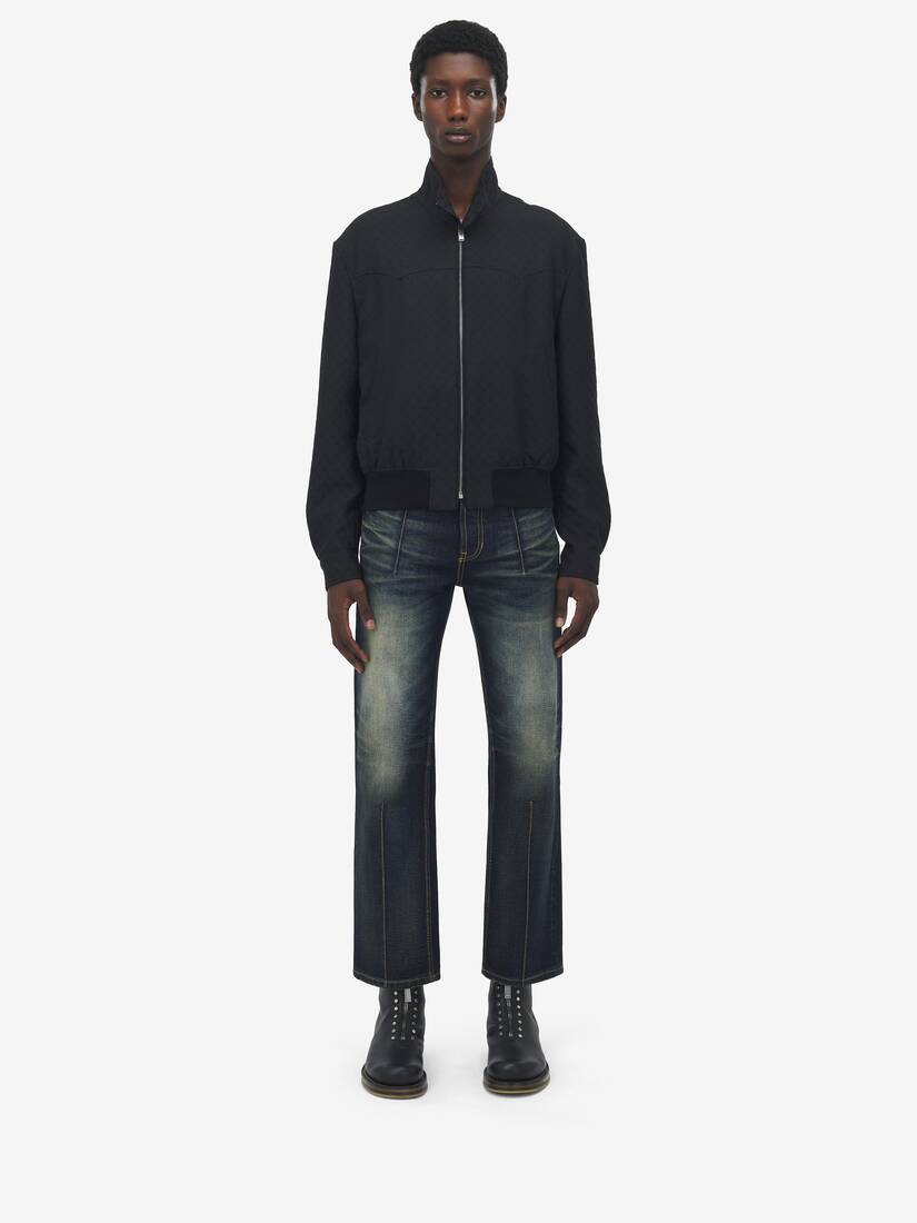 Cropped Harrington Jacket