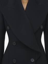 Oversized Lapel Peacoat