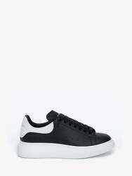 Oversized Sneaker Black White for Men Alexander McQueen