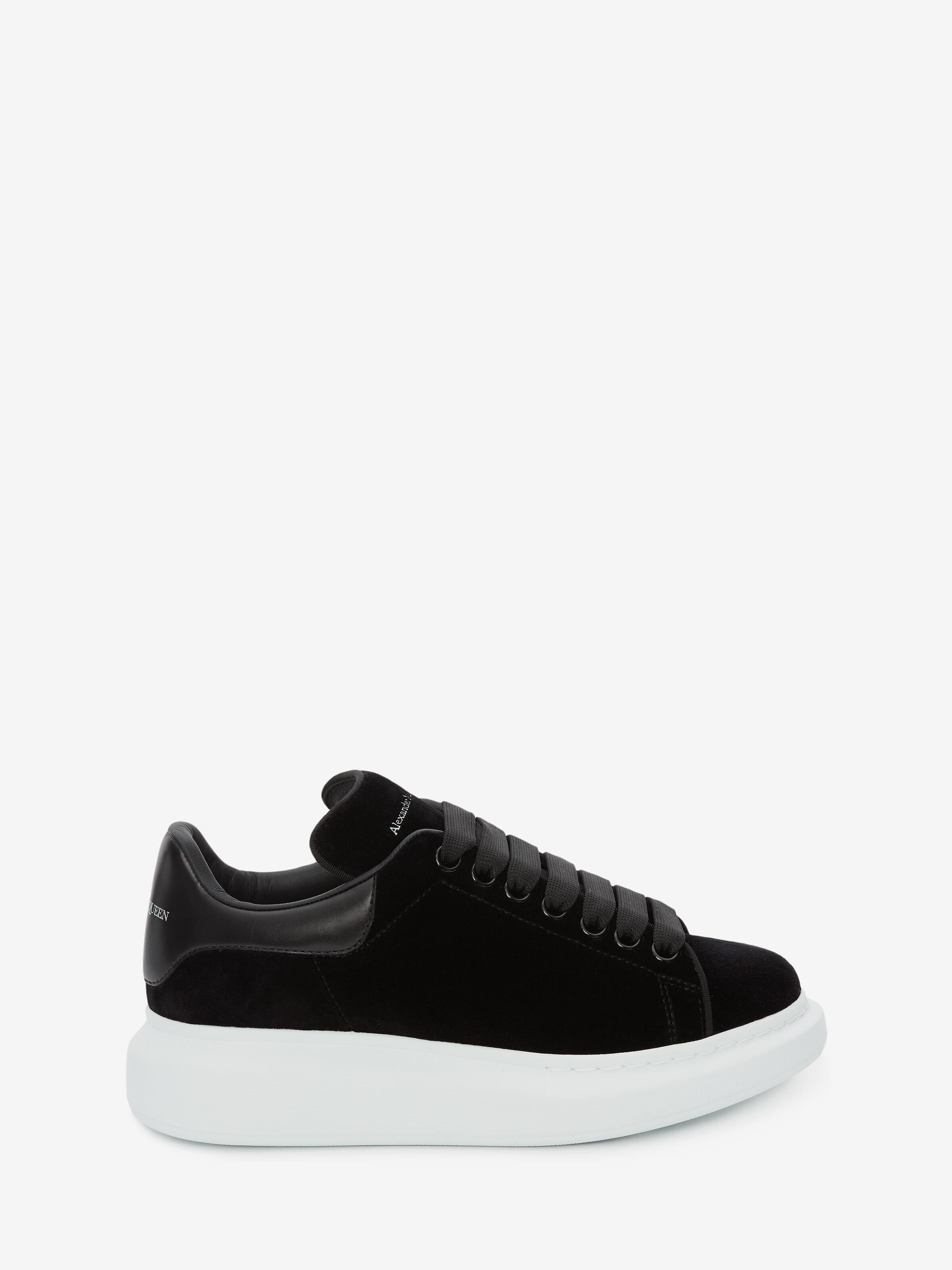 black velvet alexander mcqueen sneakers