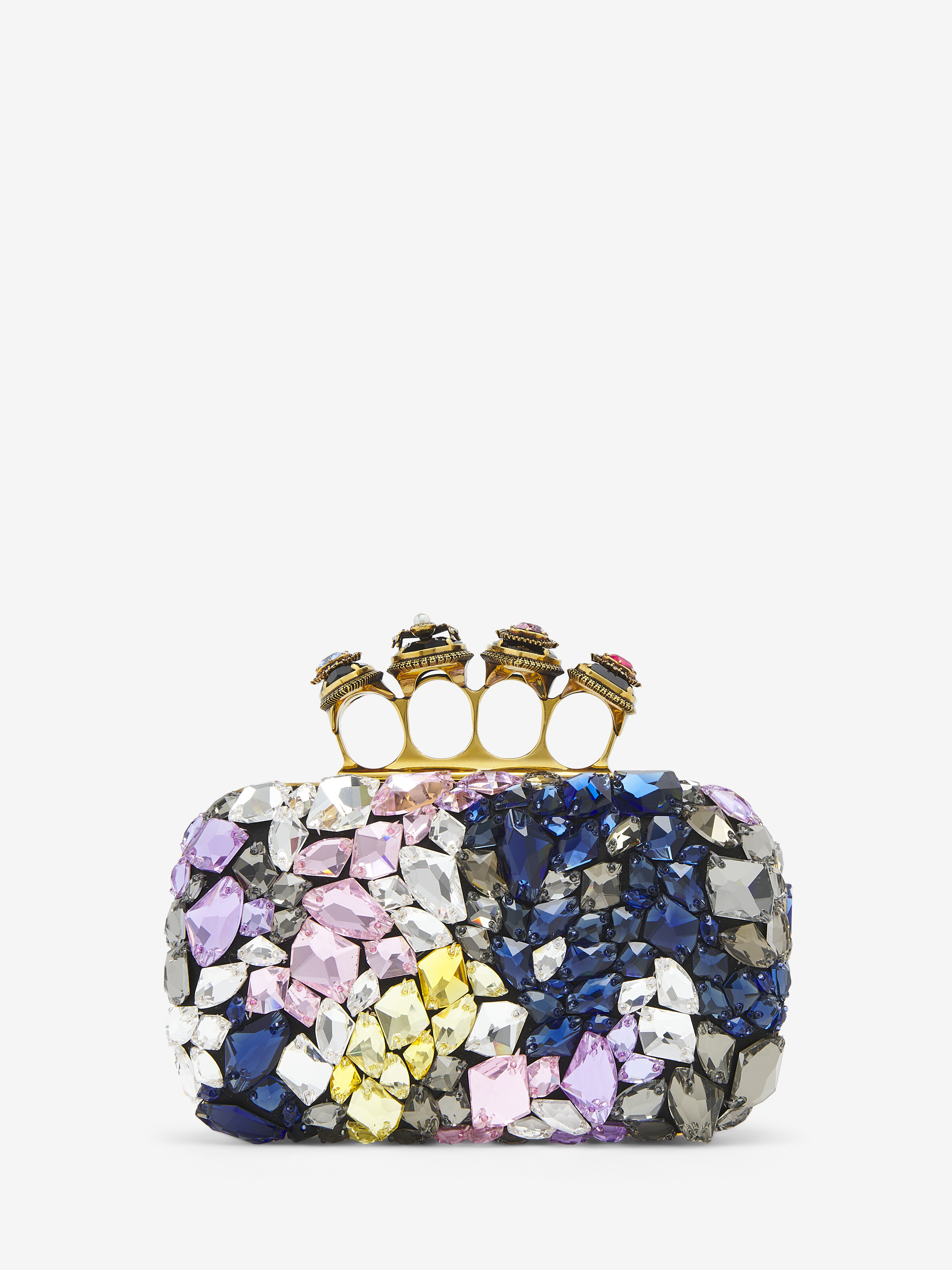 Jewelled Spider Knuckle Clutch